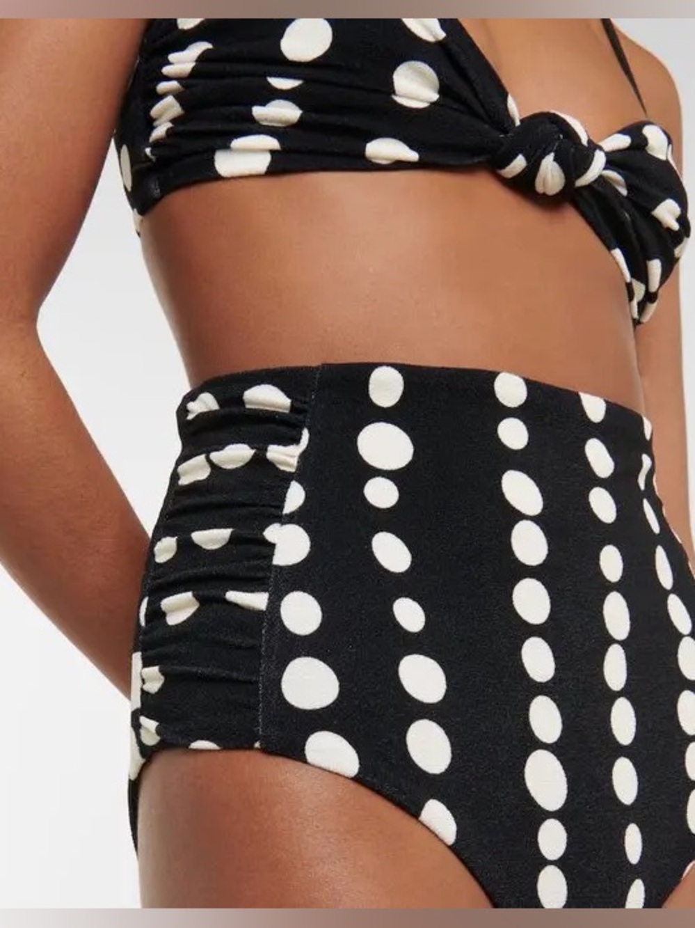 Johanna Ortiz el faro polka dot bikini size m